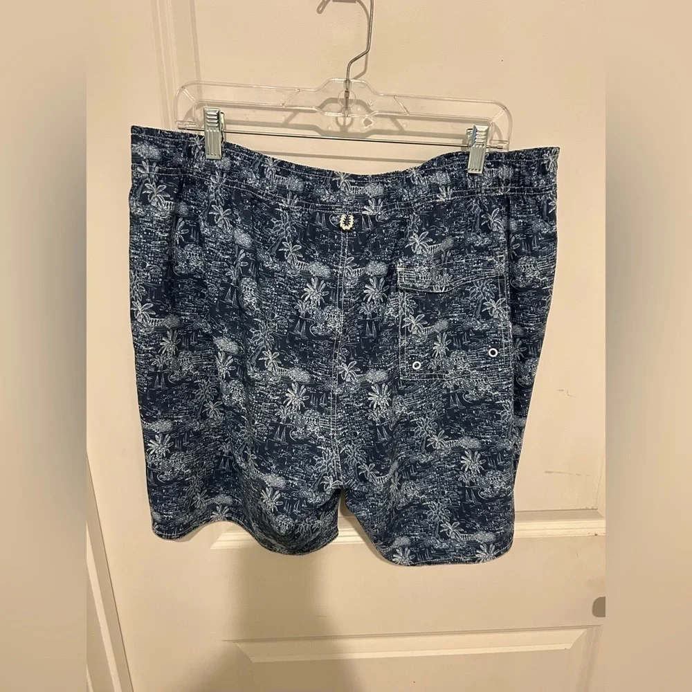 johnnie-O Blue Board Shorts. Size XL